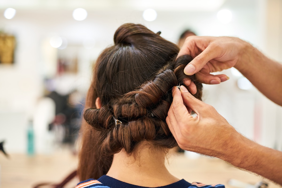 Recogido elaborado, Peluquería Nenas Carabanchel